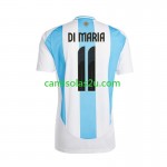 Camisolas de futebol Argentina Di Maria 11 Copa America Equipamento Principal 2024 Manga Curta